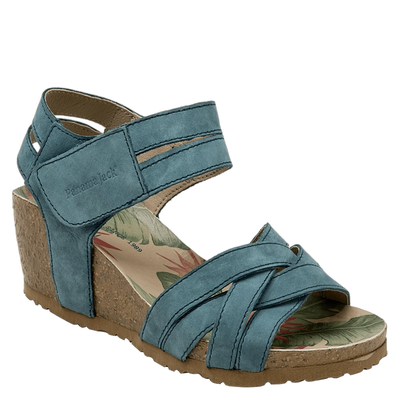 SANDALIA CASUAL MUJER PANAMA JACK - K622 | AZUL - 1