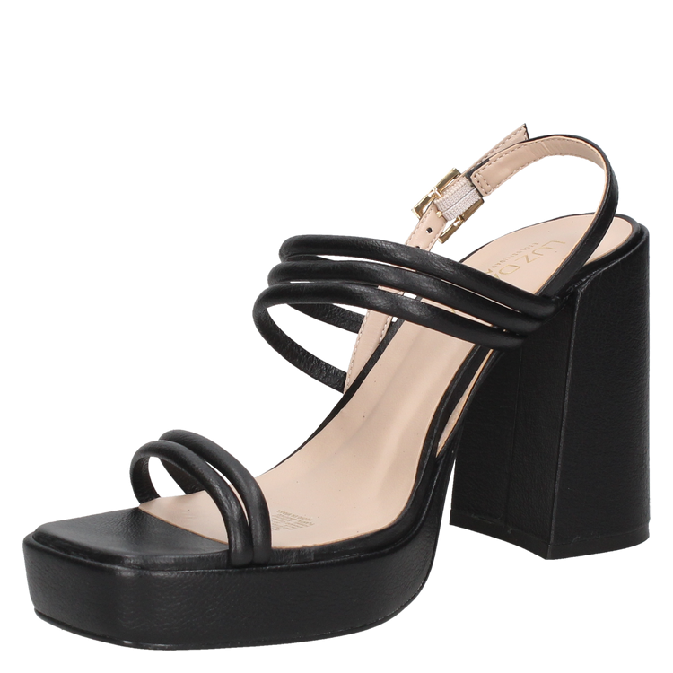 SANDALIA CASUAL MUJER LUZ DA LUA - G185 | NEGRO - 5