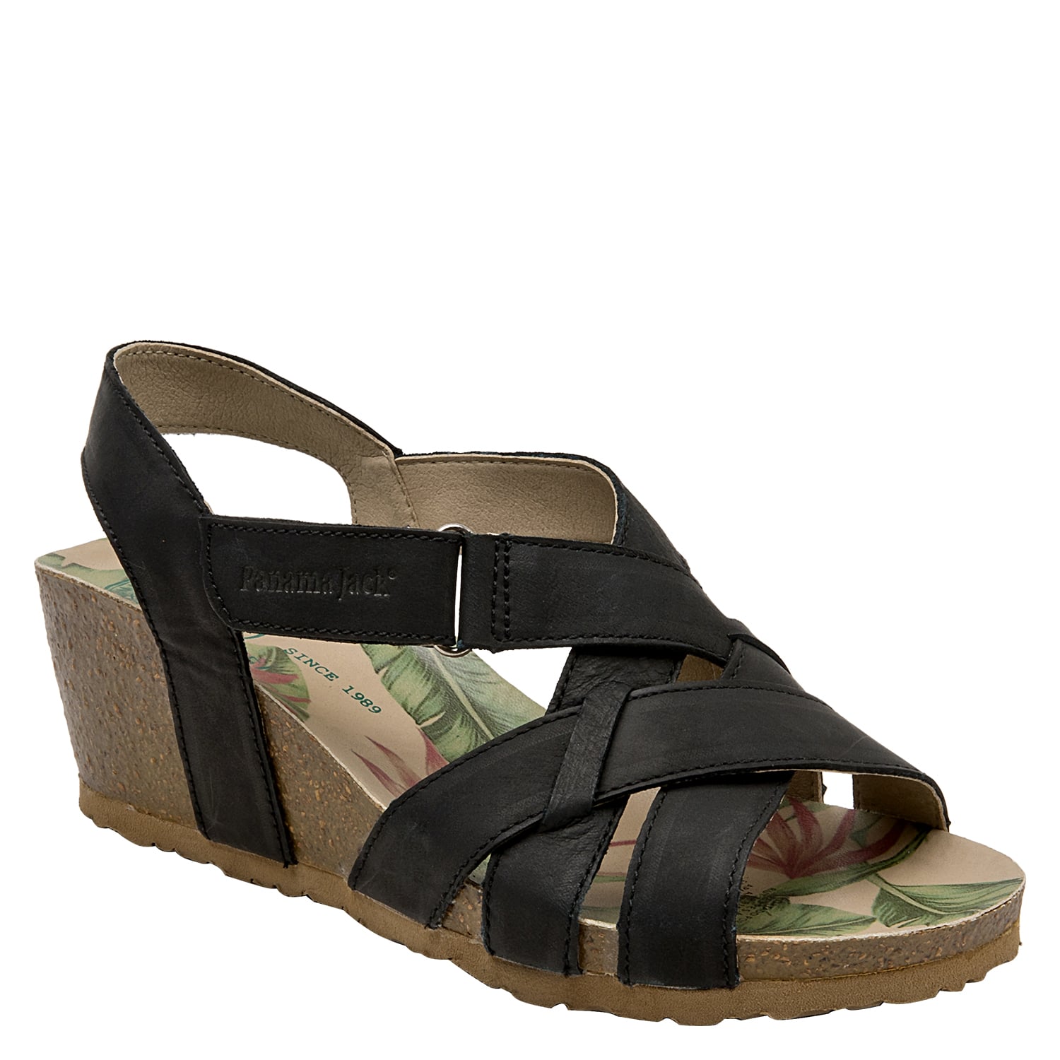 SANDALIA CASUAL MUJER PANAMA JACK - K621 | NEGRO - 1