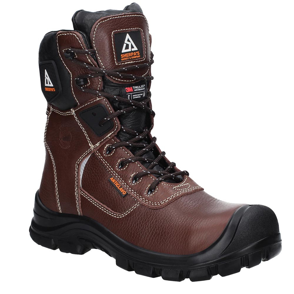 ZAPATO SEGURIDAD SHERPA'S HOMBRE WATER RESISTANT A907 - 1