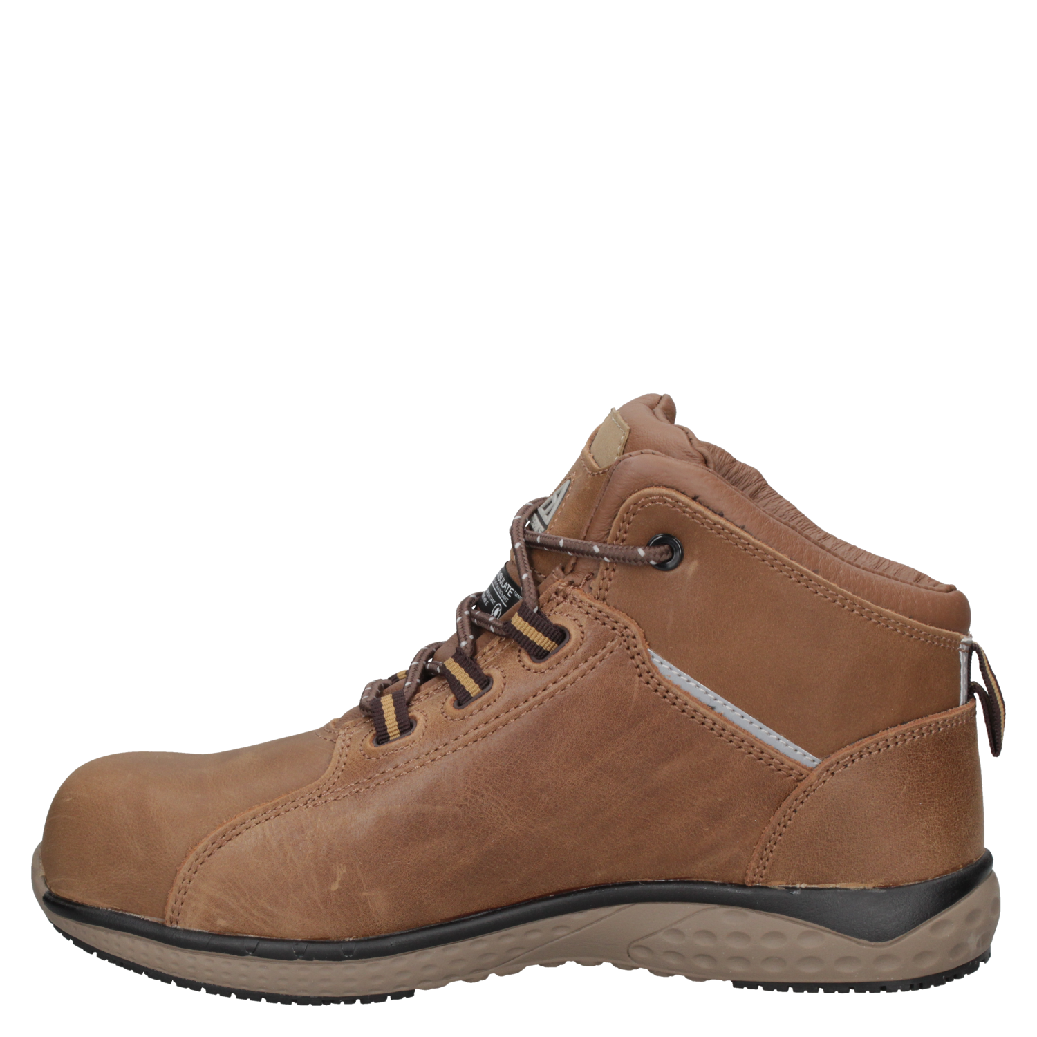 ZAPATO SEGURIDAD SHERPA'S HOMBRE WATERPROOF A953 MARRÓN CLARO - 4