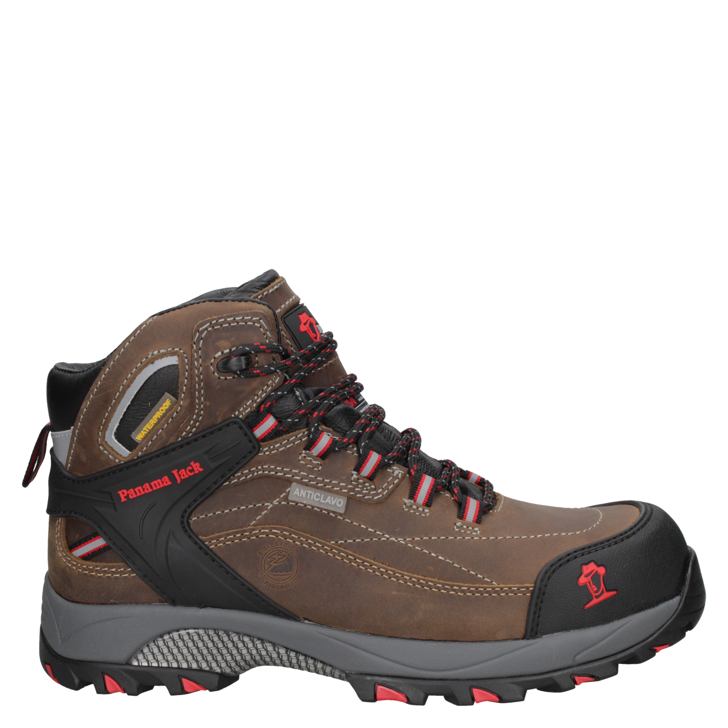 ZAPATO SEGURIDAD PANAMA JACK HOMBRE WATERPROOF A984 MARRÓN - 7