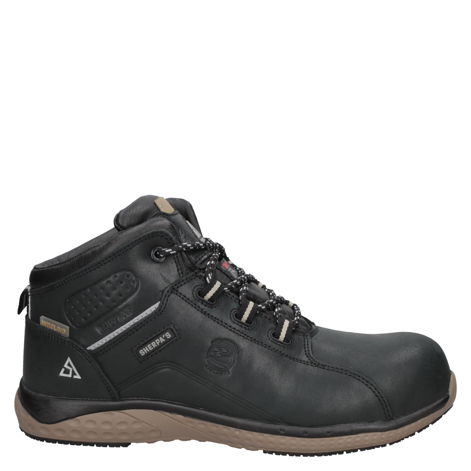 ZAPATO SEGURIDAD SHERPA'S HOMBRE WATERPROOF A953 NEGRO - 2