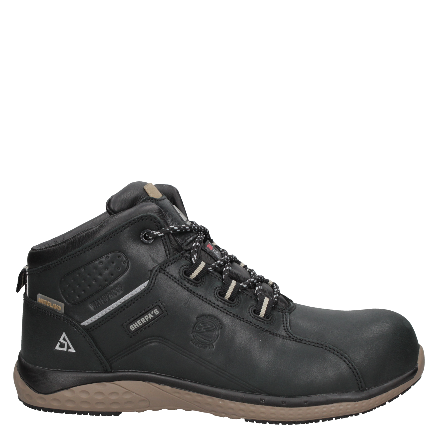 ZAPATO SEGURIDAD SHERPA'S HOMBRE WATERPROOF A953 NEGRO - 7