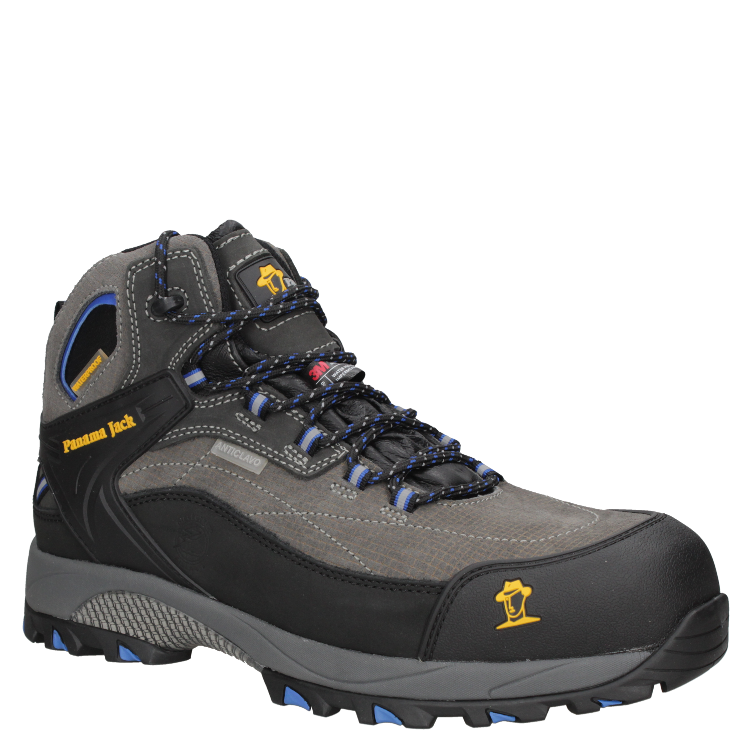 ZAPATO SEGURIDAD PANAMA JACK HOMBRE WATERPROOF A984 GRIS - 1