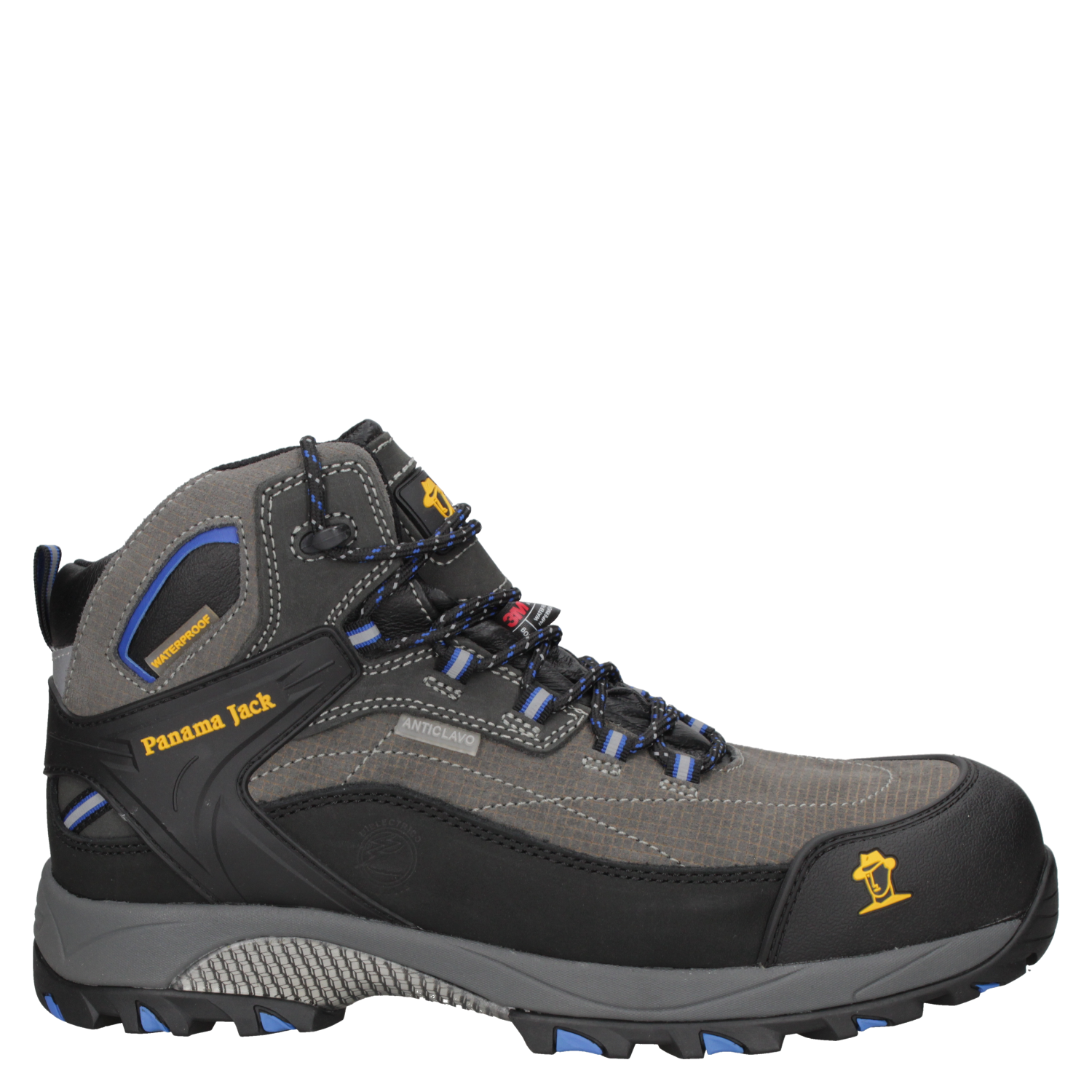 ZAPATO SEGURIDAD PANAMA JACK HOMBRE WATERPROOF A984 GRIS - 2