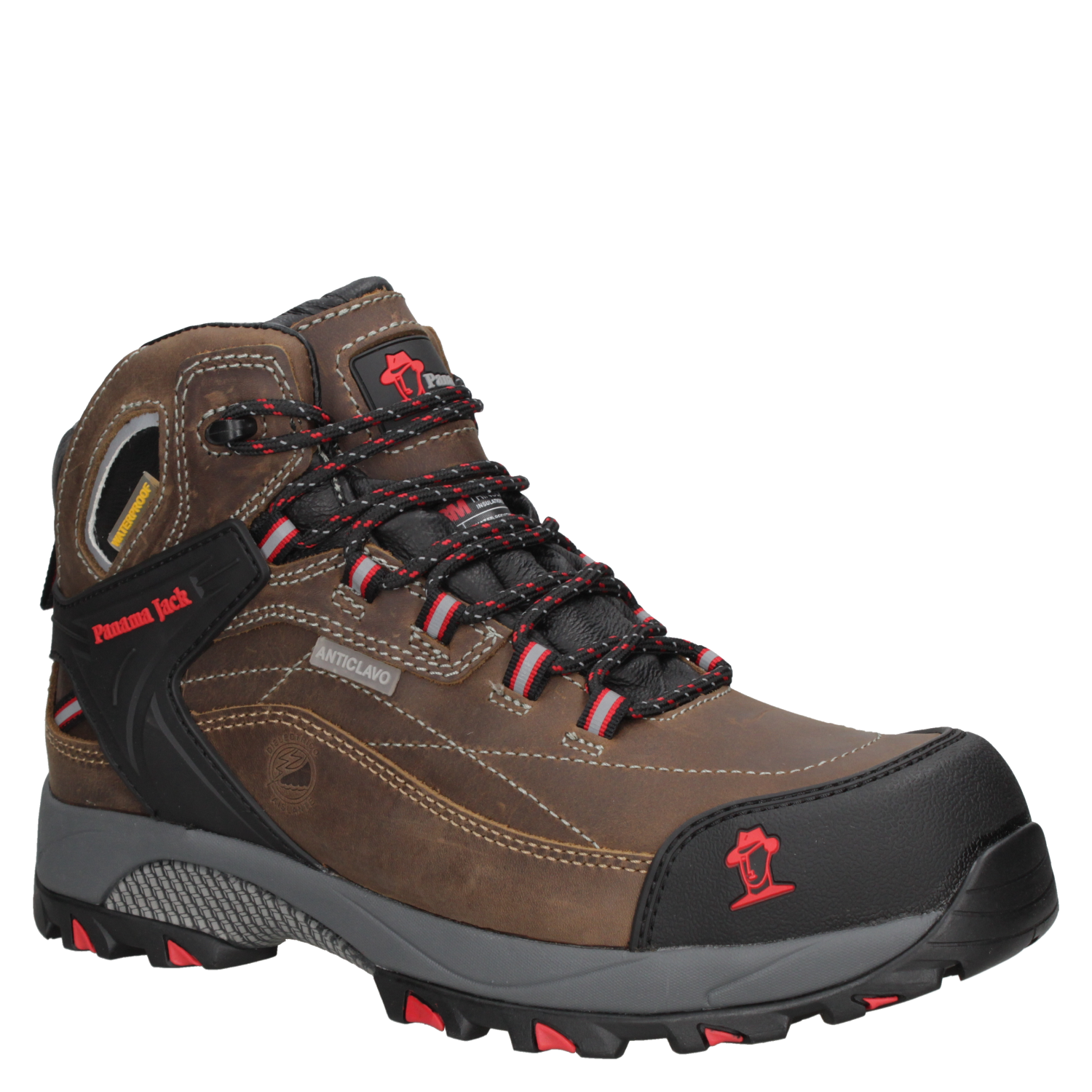 ZAPATO SEGURIDAD PANAMA JACK HOMBRE WATERPROOF A984 GRIS - 6