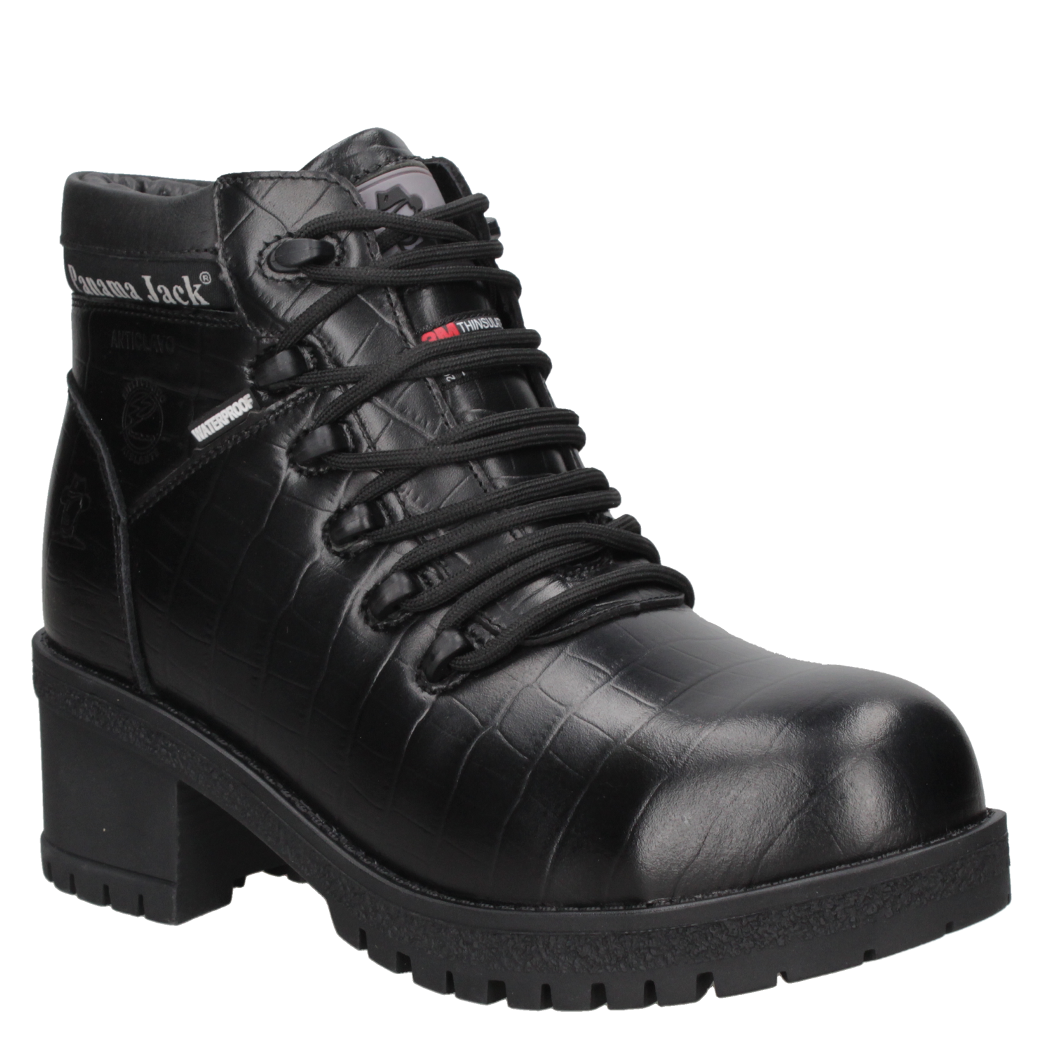ZAPATO SEGURIDAD PANAMA JACK MUJER WATERPROOF A988 NEGRO - 1
