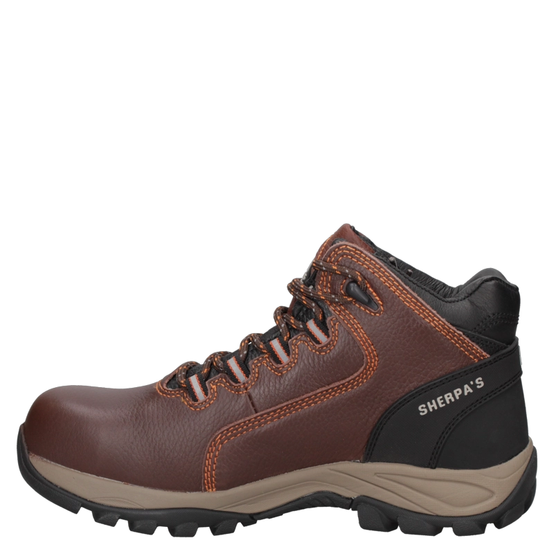 ZAPATO SEGURIDAD SHERPA'S HOMBRE A916 MARRÓN OSCURO - 4