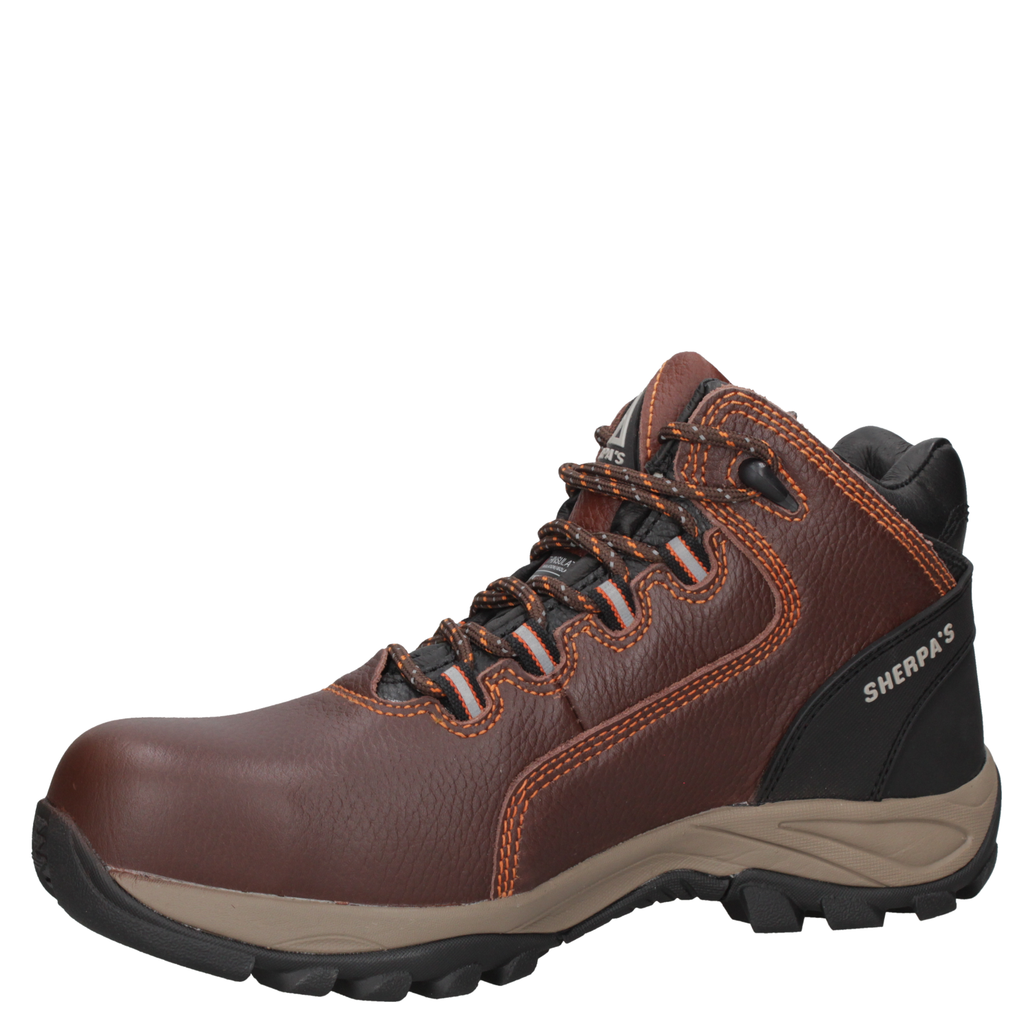 ZAPATO SEGURIDAD SHERPA'S HOMBRE A916 MARRÓN OSCURO - 5