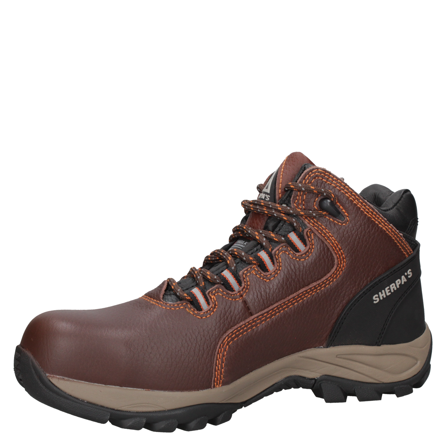 ZAPATO SEGURIDAD SHERPA'S HOMBRE A916 MARRÓN OSCURO - 5