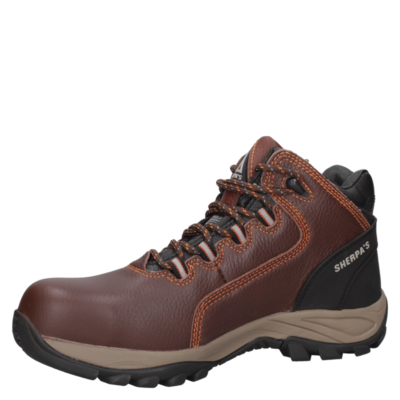 ZAPATO SEGURIDAD SHERPA'S HOMBRE A916 MARRÓN OSCURO - 5