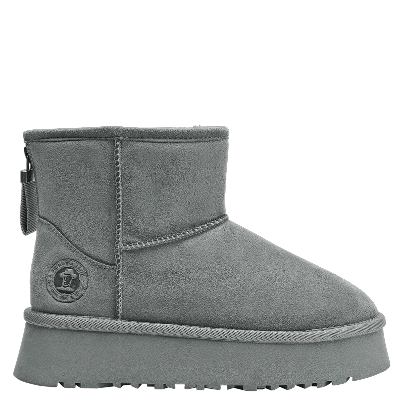 PANTUFLA BOTIN MUJER PANAMA JACK - L730 | GRIS - 1