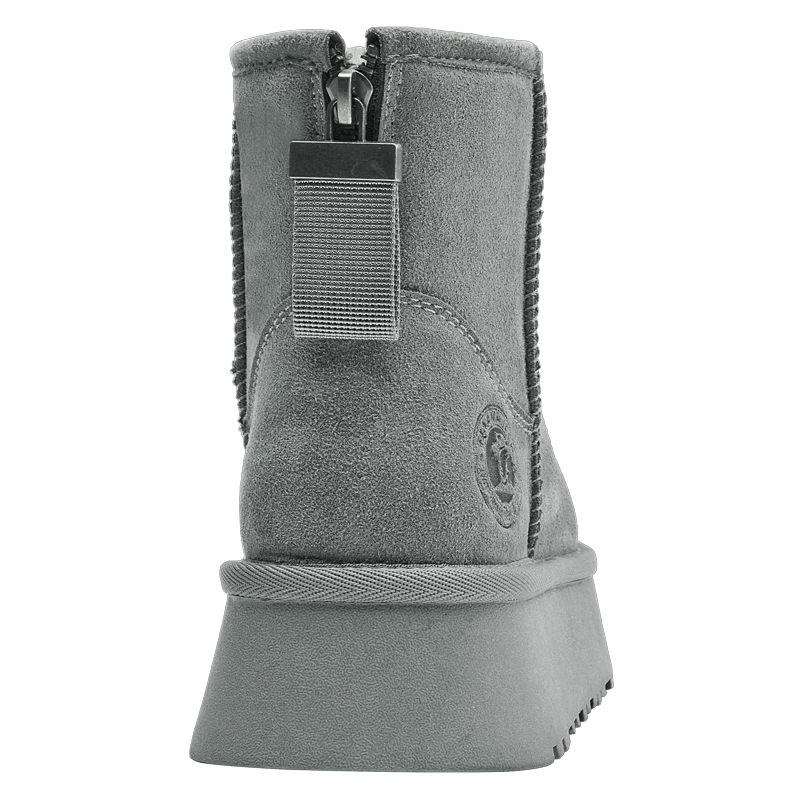 PANTUFLA BOTIN MUJER PANAMA JACK - L730 | GRIS - 3