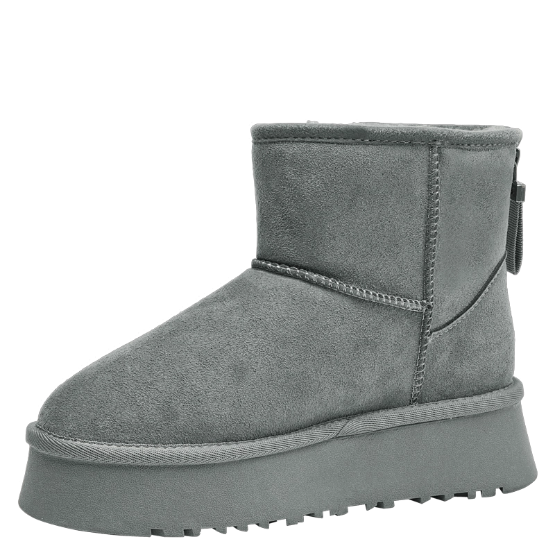 PANTUFLA BOTIN MUJER PANAMA JACK - L730 | GRIS - 4