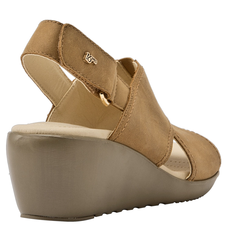 SANDALIA CASUAL MUJER 16 HRS - I110 | MARRON CLARO - 3