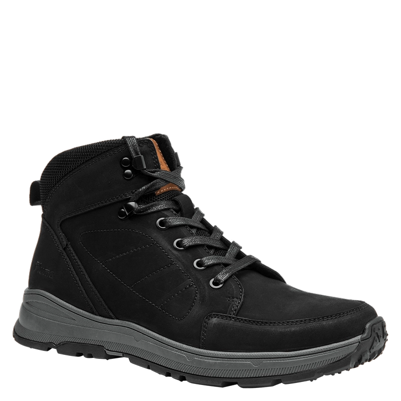BOTIN CASUAL HOMBRE PLUMA - L726 | NEGRO - 1