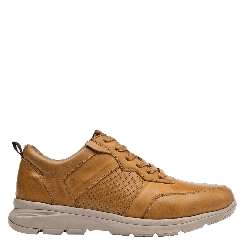 ZAPATO CASUAL HOMBRE PLUMA - L719 | MARRON CLARO - 2