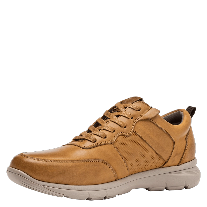 ZAPATO CASUAL HOMBRE PLUMA - L719 | MARRON CLARO - 4