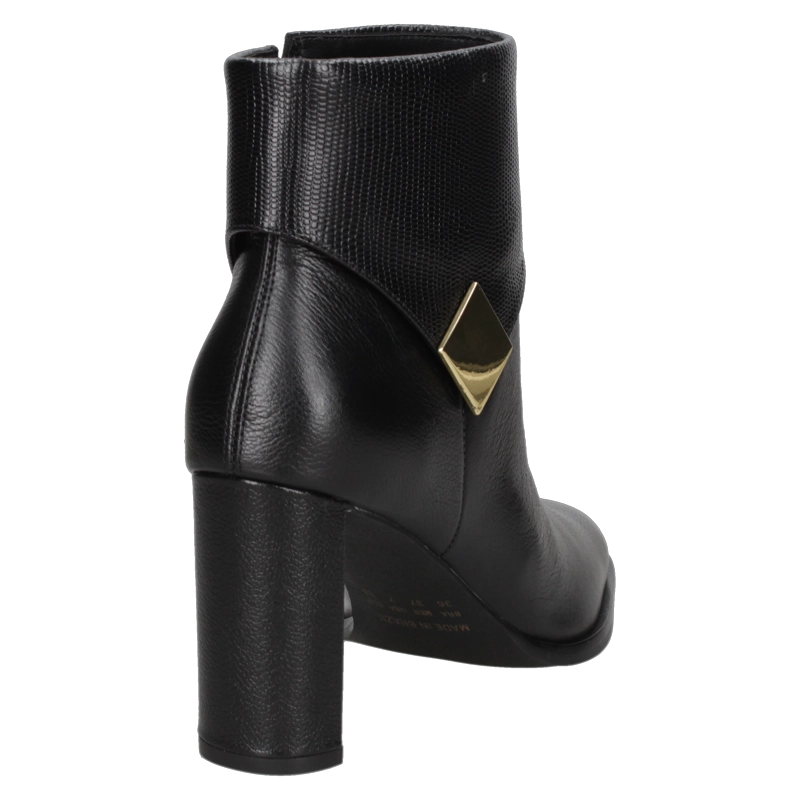 BOTIN CASUAL MUJER MINGO - L498 | NEGRO - 8