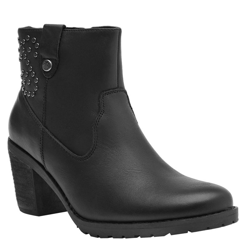 BOTIN CUERO MUJER PANAMA JACK - L661 | NEGRO - 6