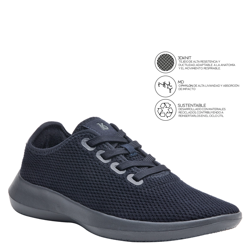 ZAPATILLA CASUAL MUJER 16 HRS - L141 | AZUL - 6