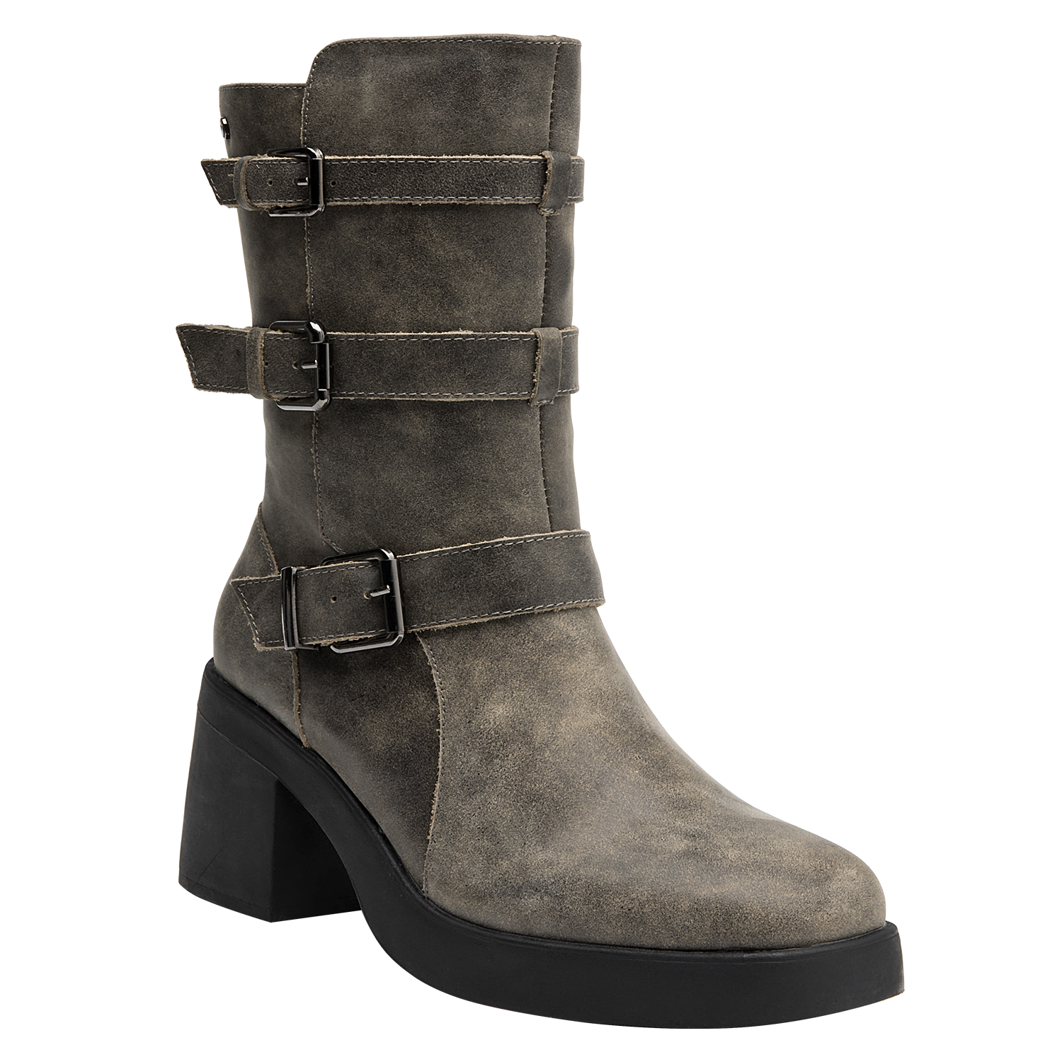 BOTA CASUAL MUJER POLLINI - L287 | GRIS - 6