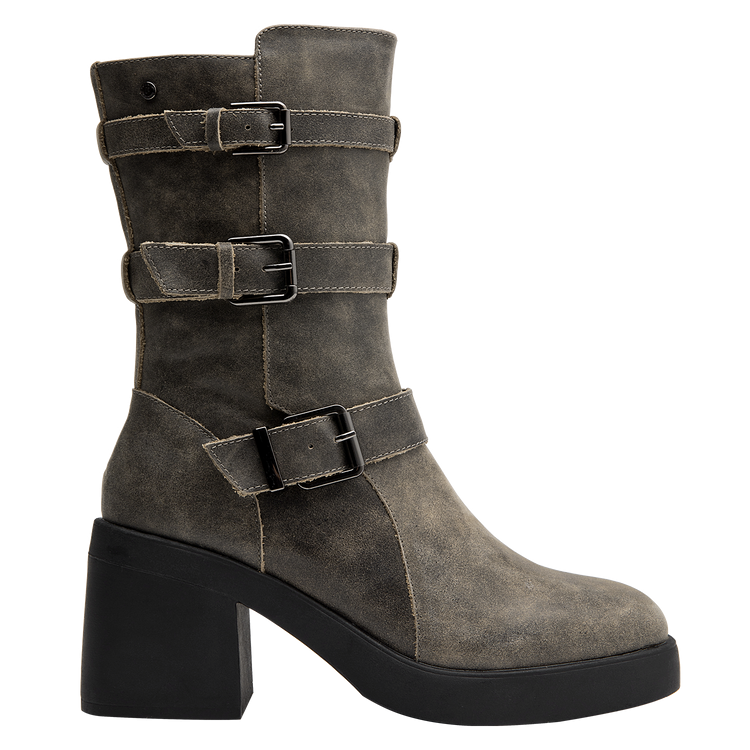 BOTA CASUAL MUJER POLLINI - L287 | GRIS - 7