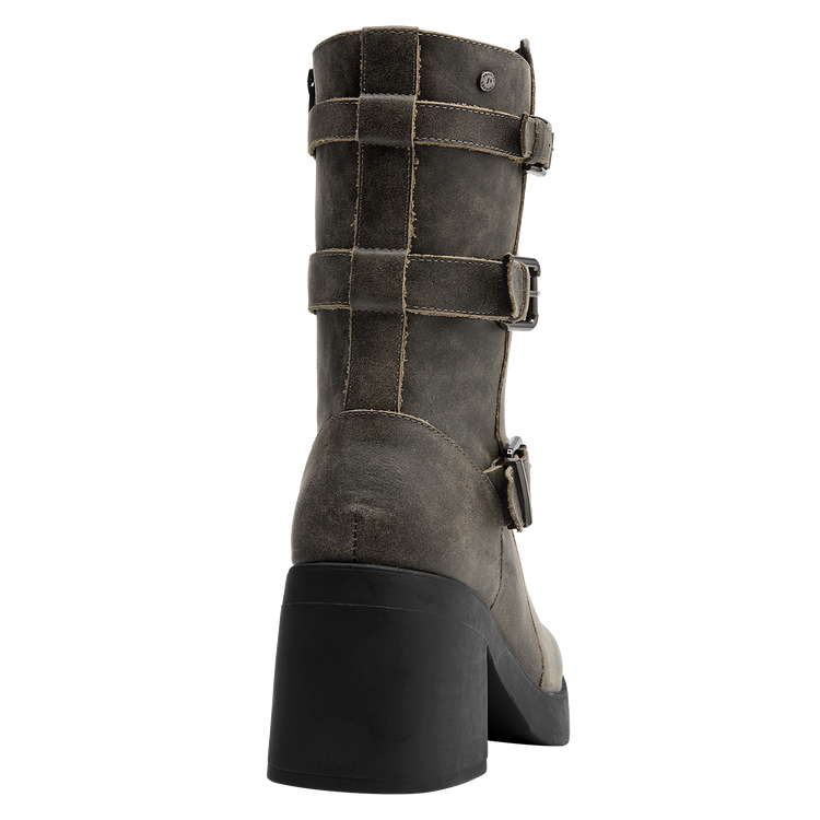 BOTA CASUAL MUJER POLLINI - L287 | GRIS - 8