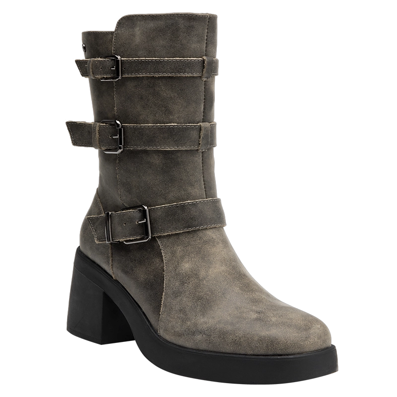 BOTA CASUAL MUJER POLLINI - L287 | MARRON CLARO - 1