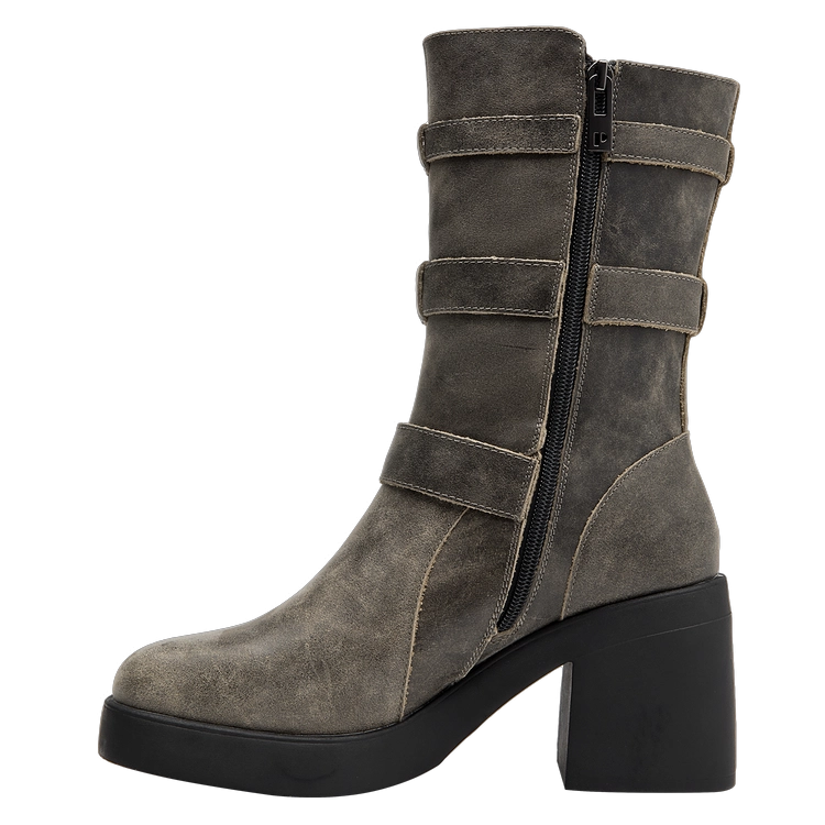 BOTA CASUAL MUJER POLLINI - L287 | MARRON CLARO - 9