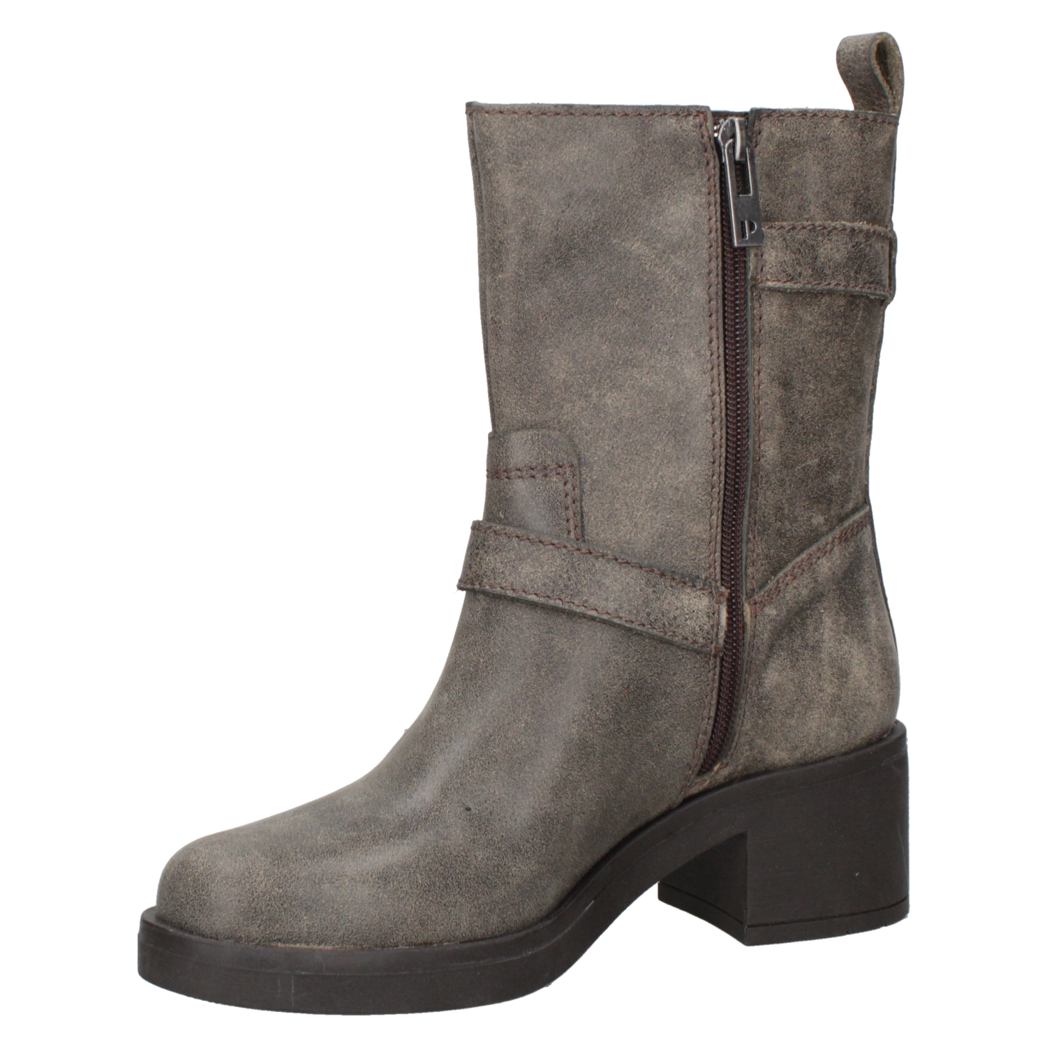 BOTA CASUAL MUJER POLLINI - L222 | GRIS - 5