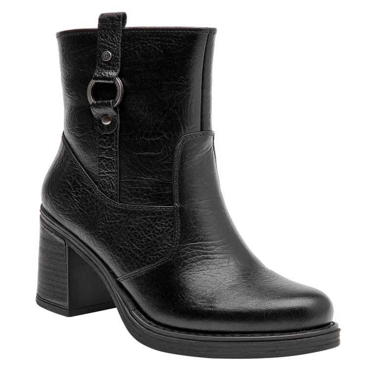 BOTIN CASUAL MUJER POLLINI - L226 | NEGRO - 1
