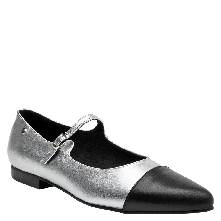 ZAPATO CASUAL MUJER POLLINI - L248 | PLATEADO - 6