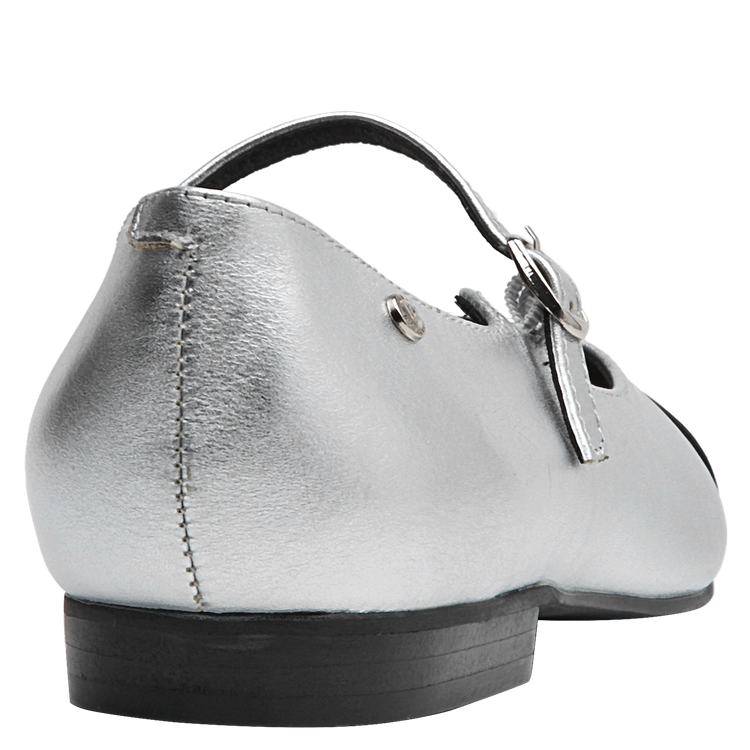 ZAPATO CASUAL MUJER POLLINI - L248 | PLATEADO - 8