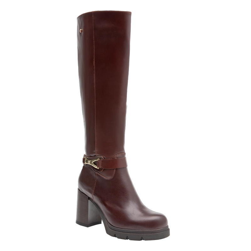 BOTA CASUAL MUJER POLLINI L231 MARRON