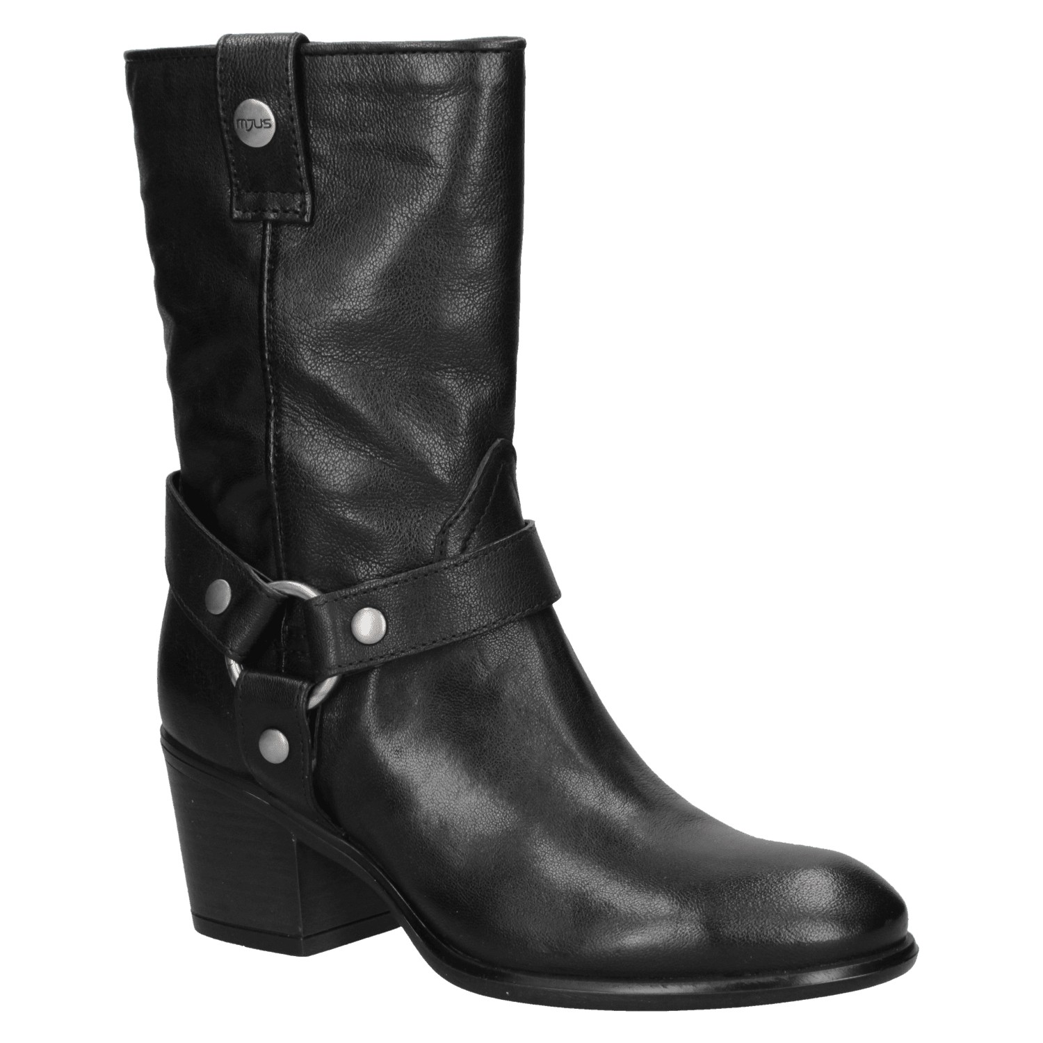 BOTA CASUAL MUJER MJUS - L406 | NEGRO - 1