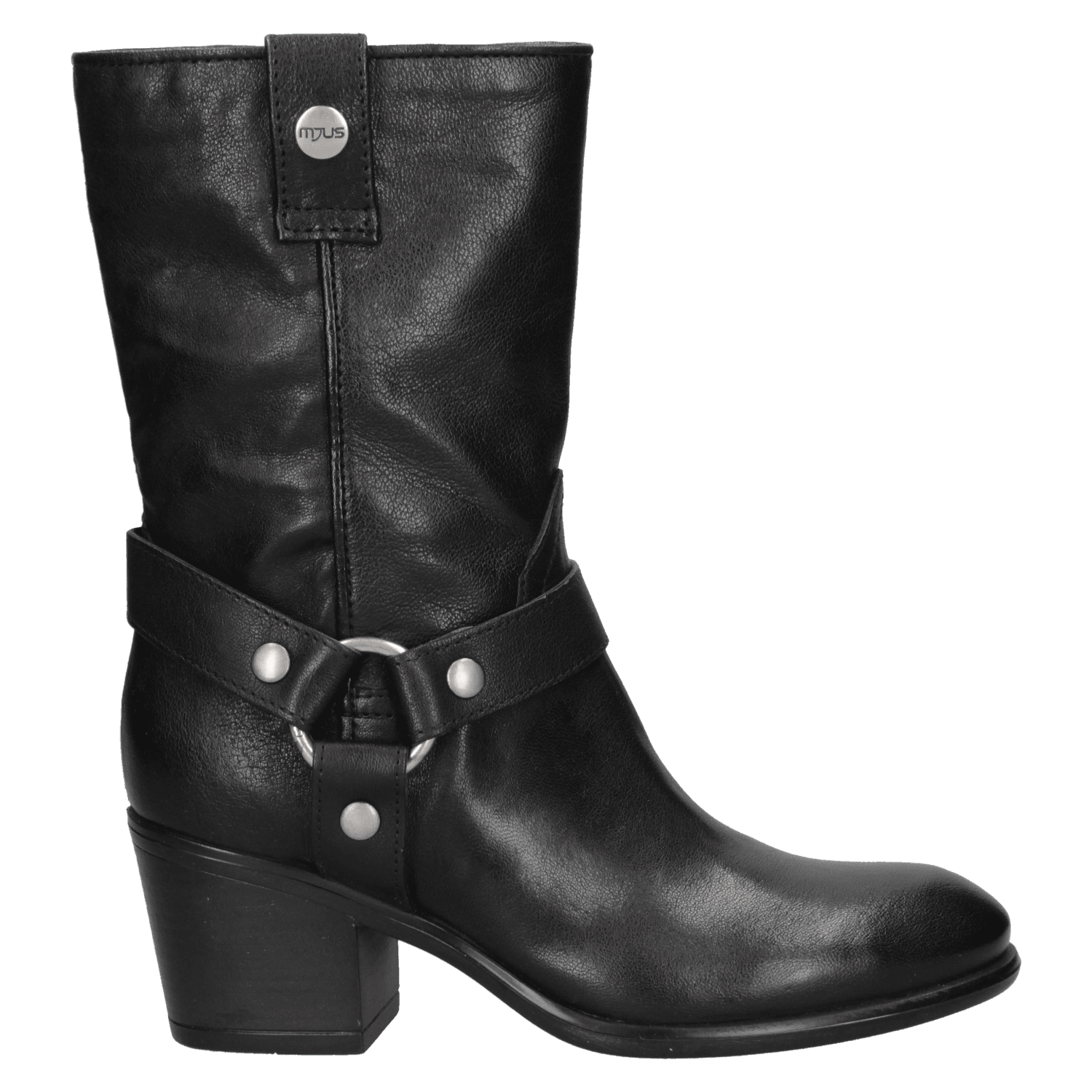 BOTA CASUAL MUJER MJUS - L406 | NEGRO - 2