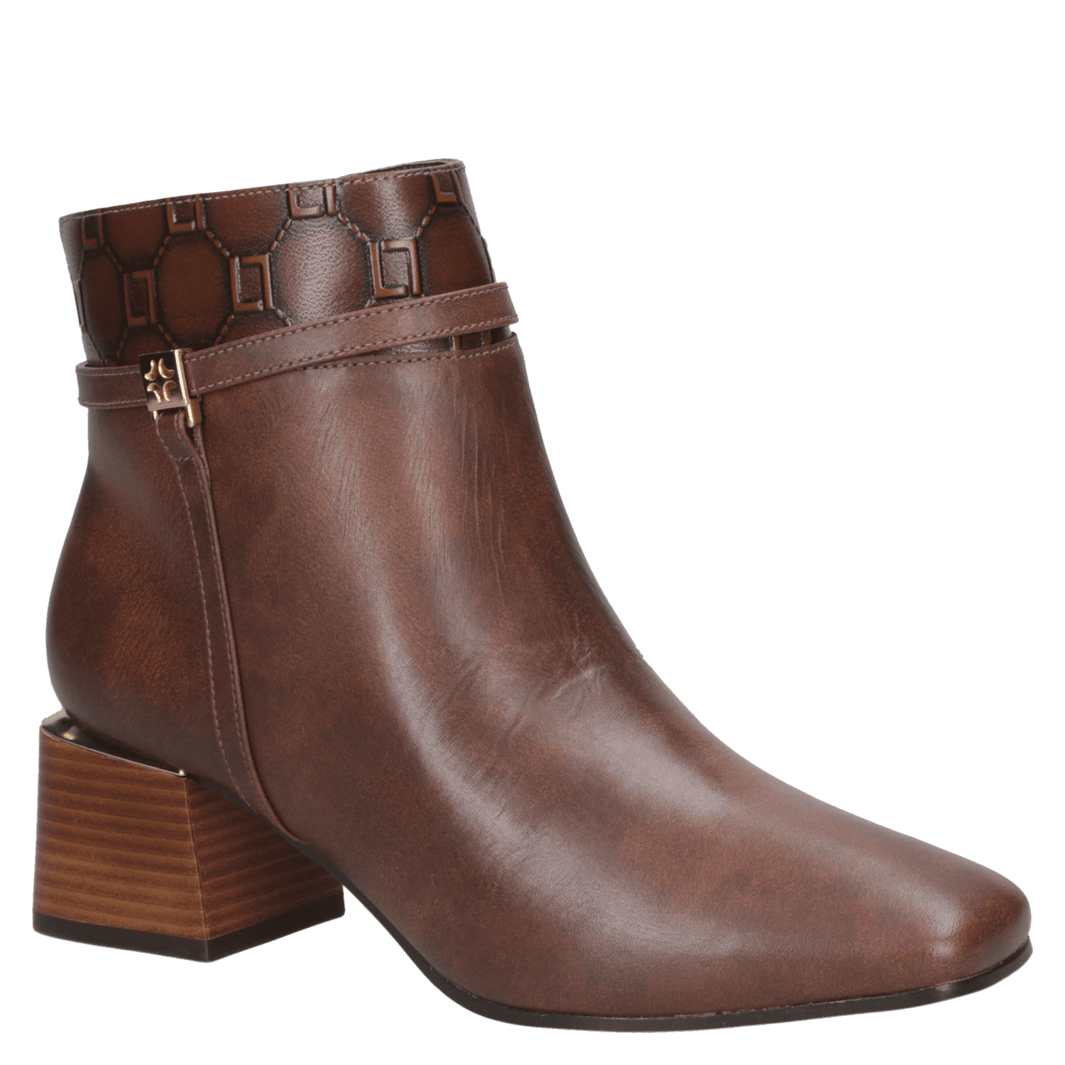 BOTIN CASUAL MUJER LUZ DA LUA - L469 | MARRON - 1