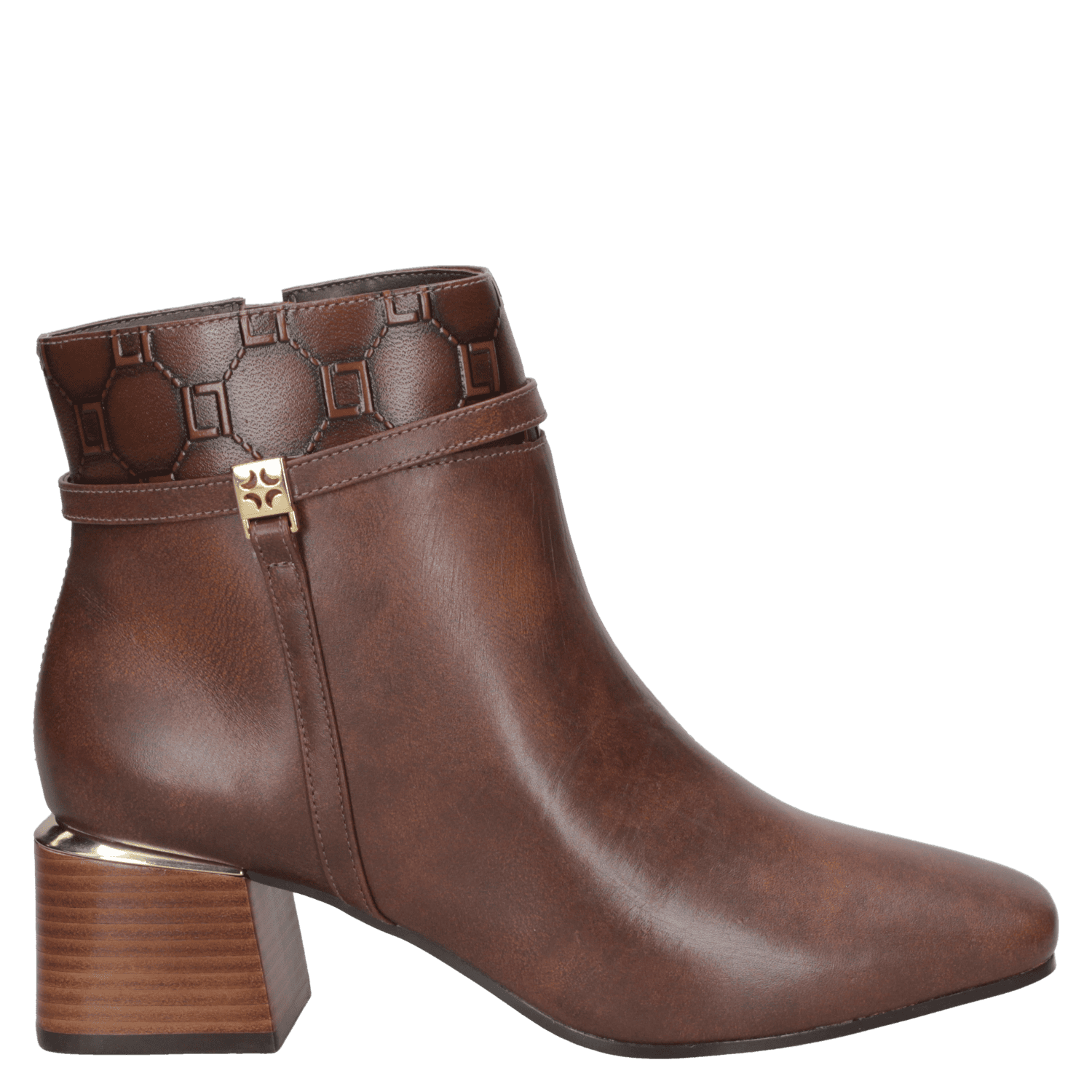 BOTIN CASUAL MUJER LUZ DA LUA - L469 | MARRON - 7