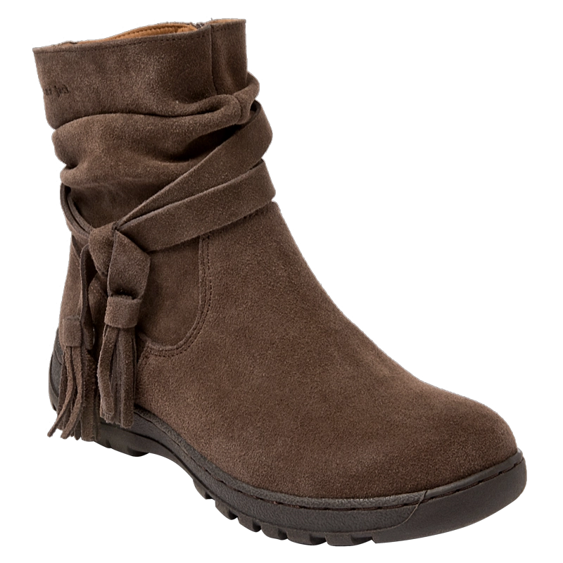 BOTIN CUERO GAMUZA MUJER PANAMA JACK - J698 | AZUL - 1