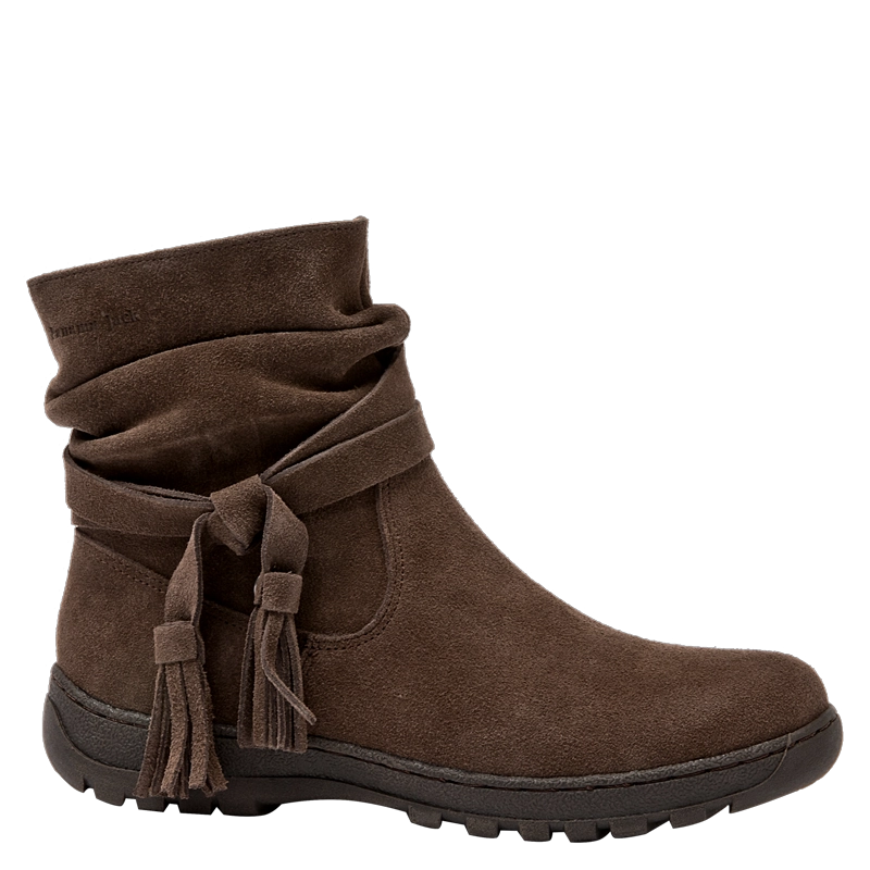 BOTIN CUERO GAMUZA MUJER PANAMA JACK - J698 | AZUL - 2