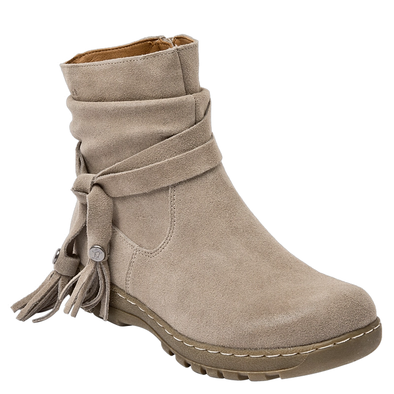 BOTIN CUERO GAMUZA MUJER PANAMA JACK - J698 | AZUL - 5