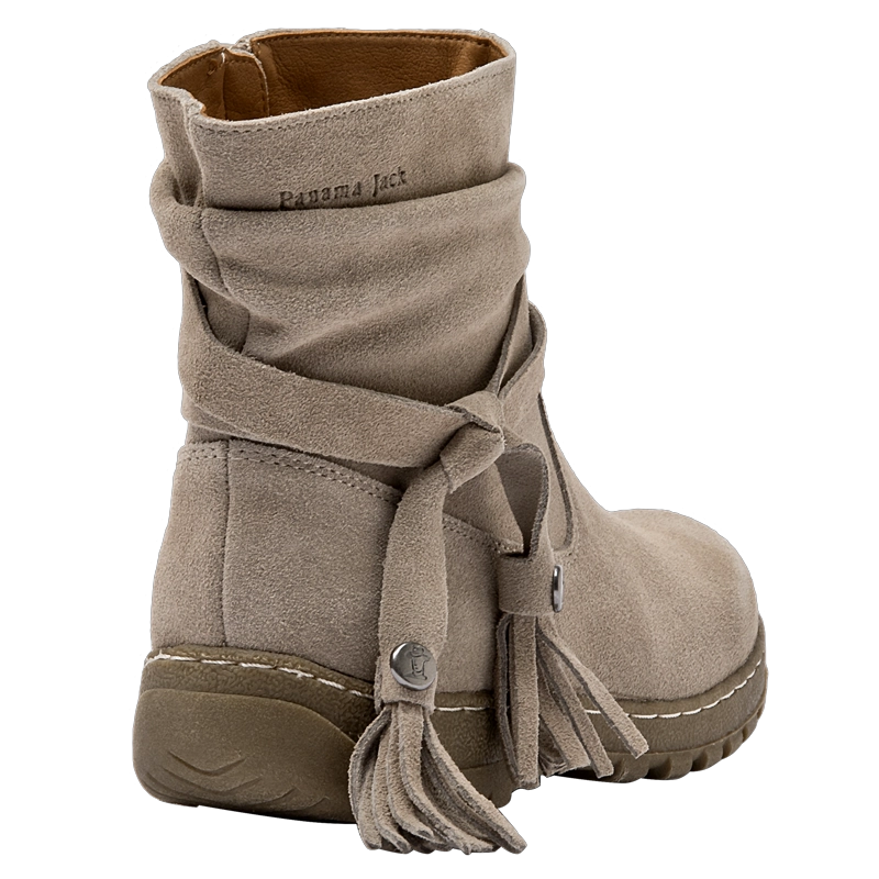 BOTIN CUERO GAMUZA MUJER PANAMA JACK - J698 | AZUL - 7