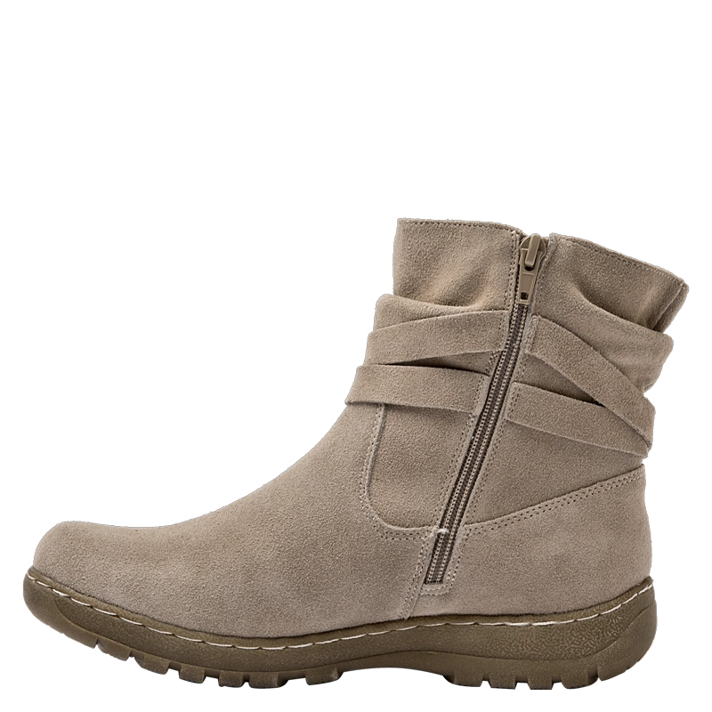 BOTIN CUERO GAMUZA MUJER PANAMA JACK - J698 | AZUL - 8