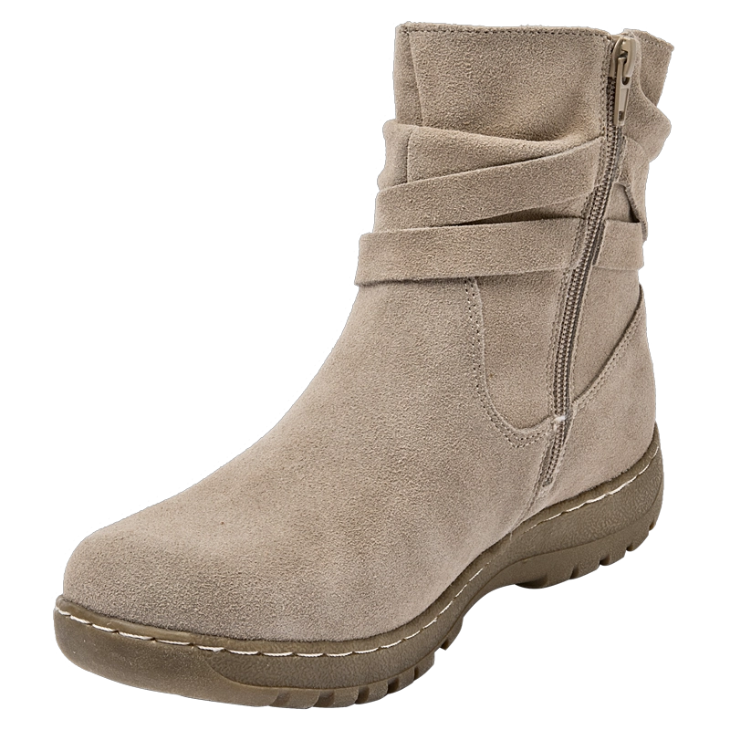 BOTIN CUERO GAMUZA MUJER PANAMA JACK - J698 | AZUL - 9