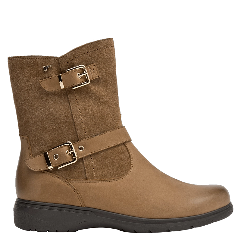 BOTA CASUAL MUJER 16 HRS - L086 | MARRON CLARO - 2