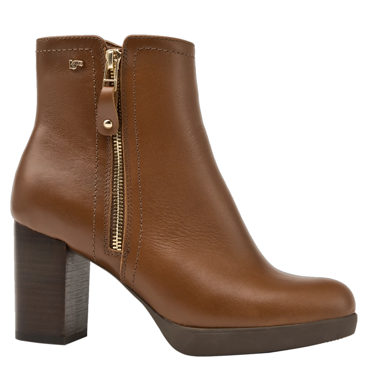 BOTIN TACO CUADRADO MUJER 16 HRS - H038 | MARRON OSCURO - 1
