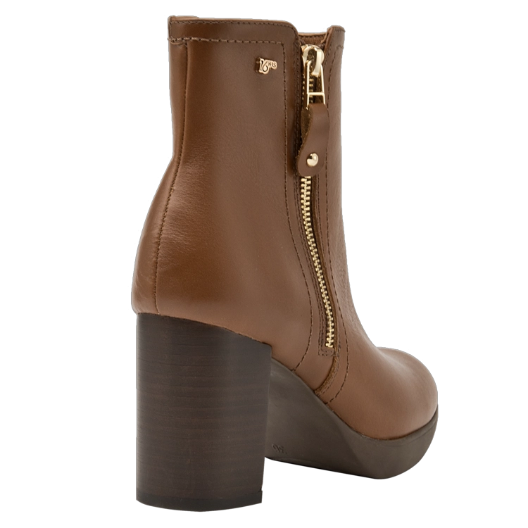 BOTIN TACO CUADRADO MUJER 16 HRS - H038 | MARRON OSCURO - 3