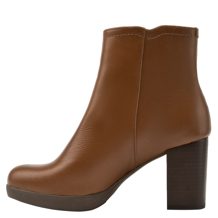BOTIN TACO CUADRADO MUJER 16 HRS - H038 | MARRON OSCURO - 4
